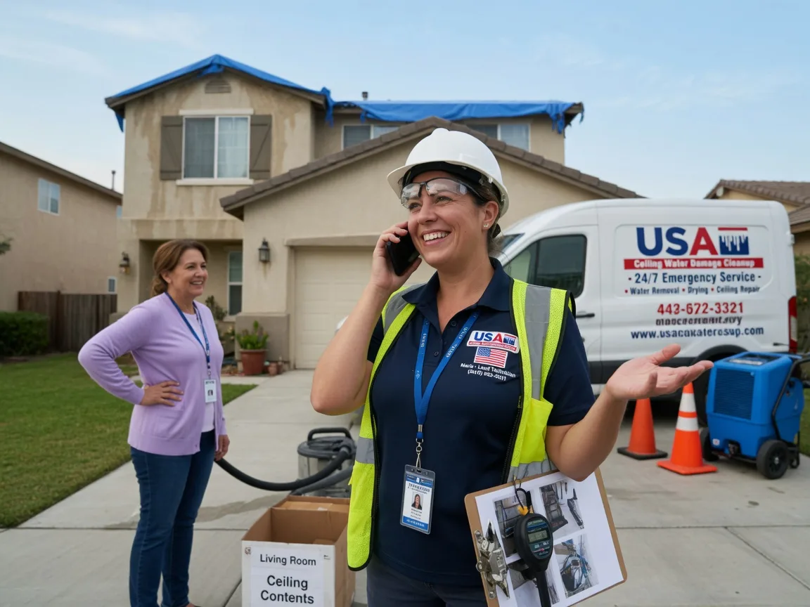 Ceiling Water Damage Restoration Cando, ND FAQs